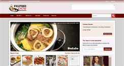 Desktop Screenshot of filipinochow.com